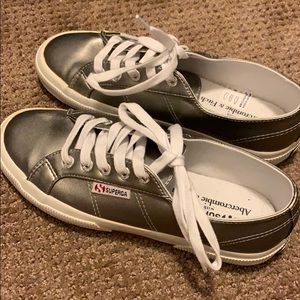 Superga by Abercrombie in silver